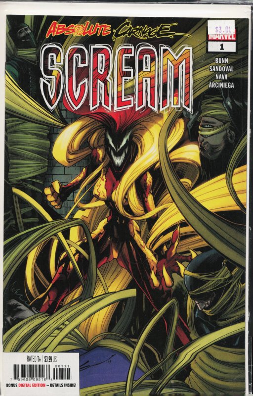 Absolute Carnage: Scream #1 (2019) Scream