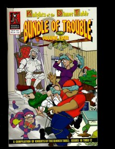 Lot Of 9 Bundle Of Trouble Comic Books # 1 2 3 4 5 6 7 8 9 Knights Dinner Ta GB4