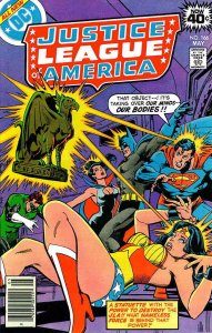 Justice League of America #166 VG ; DC | low grade comic May 1979 Wonder Woman