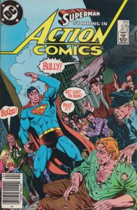 Action Comics #578 (Newsstand) FN ; DC | Superman 1986 Bully Accusation