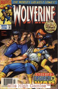 WOLVERINE  (1988 Series) (#1/2-189) (MARVEL) #118 NEWSSTAND Very Fine Comics