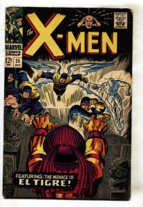 X-MEN #25 comic book 1966-MARVEL COMICS-EL TIGRE-Silver-Age