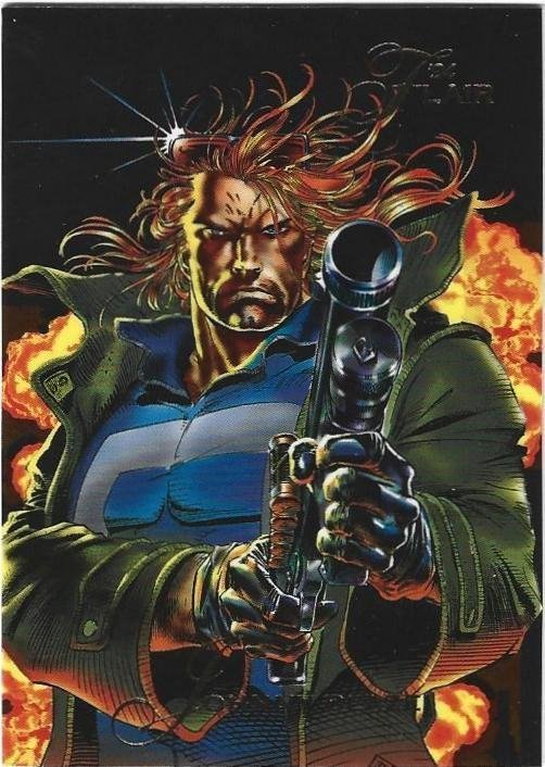 1994 Flair Marvel Card #81 Johnny Blaze