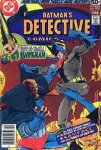 Detective Comics #479 VG ; DC | low grade comic Batman October 1978 Hawkman Clay