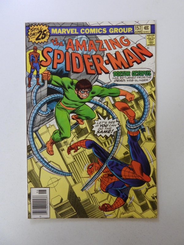 The Amazing Spider-Man #157 (1976) MVS Intact! SHarp VG Condition!!