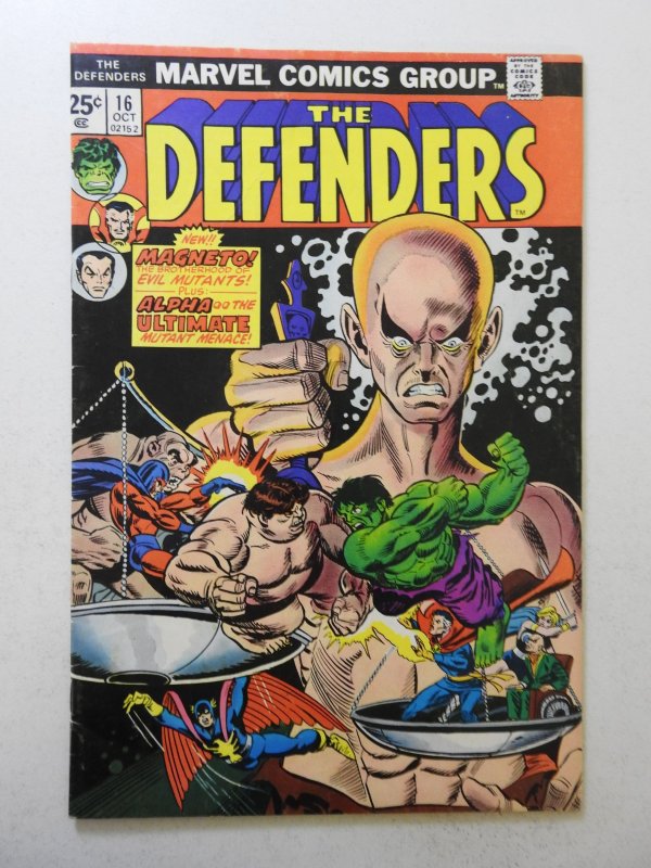 The Defenders #16 (1974) VG/FN Condition! MVS intact!