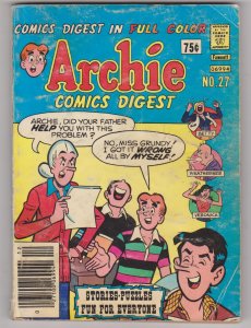 Archie Digest Magazine #27 (1977)