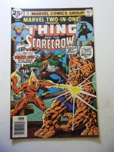 Marvel Two-in-One #18 (1976) FN+ Condition MVS Intact