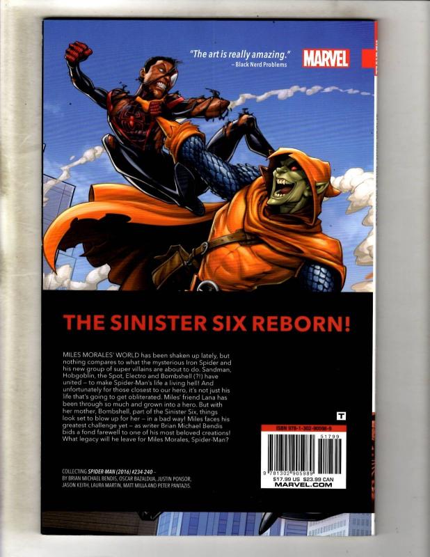 Spider-Man Vol. # 4 Miles Morales Marvel Comic Book TPB Graphic Novel J325