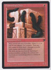 MAGIC THE GATHERING LEGENDS - PRIMORIDAL OOZE (1994) Mint 9.9. A beautiful card!