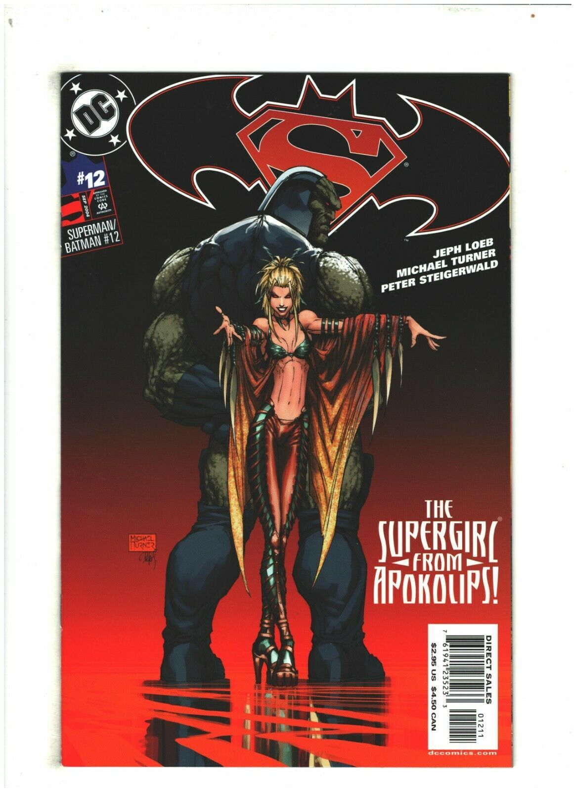 9.2 Superman Batman #12 September 2004 DC NM 2003 Series 