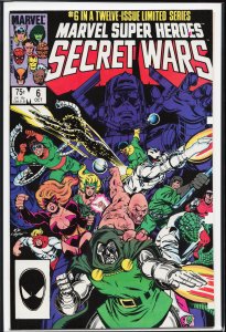 Marvel Super Heroes Secret Wars #6 (1984) Buckaroo Banzai [Key Issue]