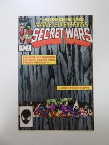 Marvel Super Heroes Secret Wars #4 (1984) NM- condition