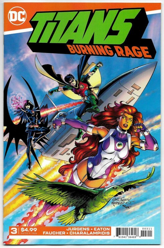 Titans Burning Rage #3 (DC, 2019) NM