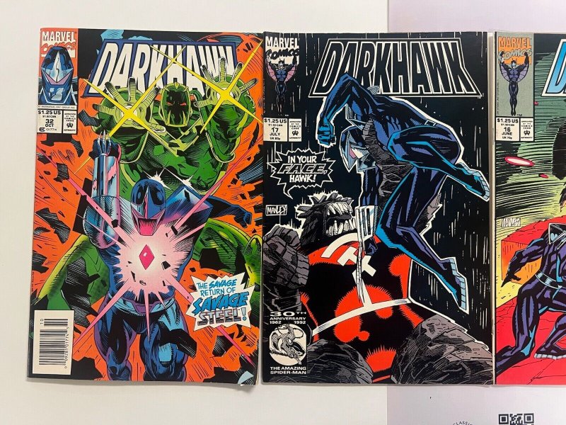 4 Dark Hawk Marvel Comic Books # 15 16 17 32 Avengers Defenders Hulk 25 JS30