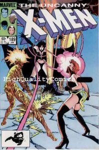 X-MEN #189, VF/NM, Wolverine, Claremont, Romita, 1985, more in store