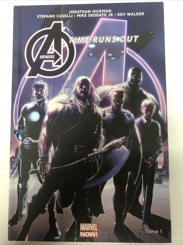 Avengers Time Runs Out (2016) HC French Vol # 1 La Cabals Hickman•Caselli•Walker