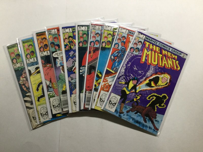 New Mutants 1-100 62 Issue Lot Run Set Very Fine/Near Mint Vf/Nm 9.0 Marvel