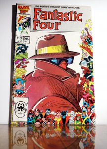 Fantastic Four #296 Marvel Comics 1986 Key Anniversary Border Feat. Human Torch