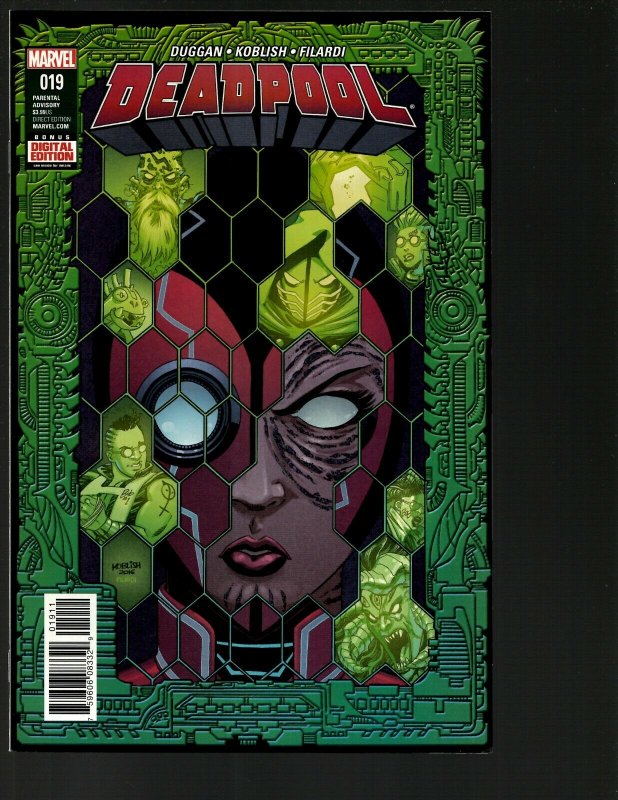 10 Deadpool Marvel Comics 19 20 23 24 25(2) 26 30 31 32 Merc with a Mouth J402