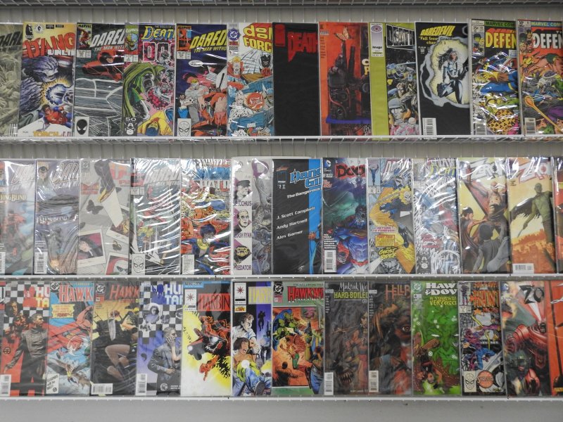 Huge Lot 114 Comics W/ Defenders, Daredevil, Deathstroke+ Avg VF- Condition!!