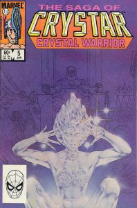 Saga of Crystar, The Crystal Warrior #5 VG; Marvel | low grade comic - save on s