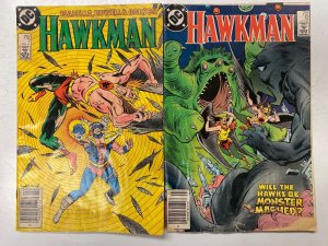 7 HawkMan DC comic books #1 2 3 4 7 12 13 69 KM32