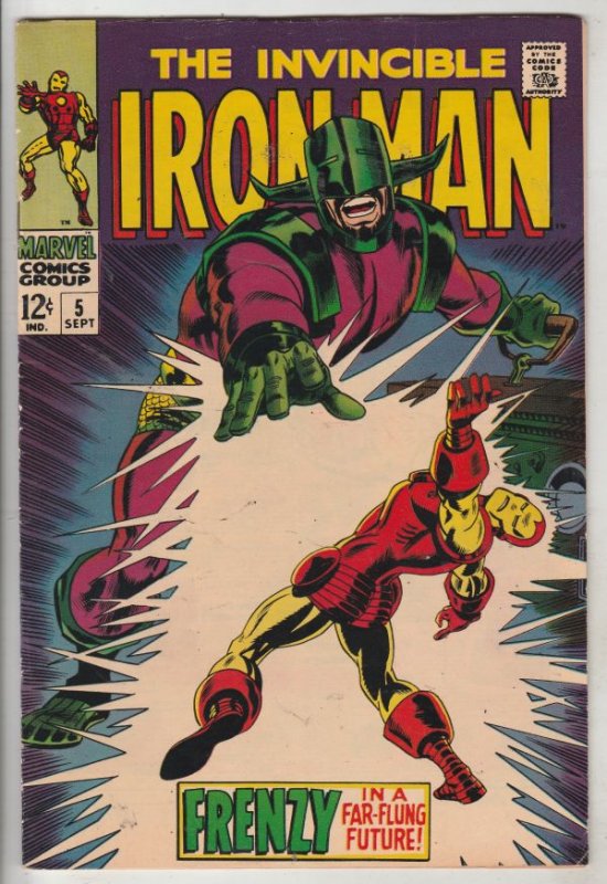 Iron Man #5 (Sep-68) VF/NM High-Grade Iron Man