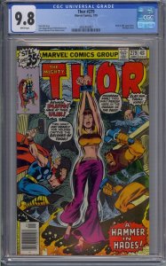 THOR #279 CGC 9.8 PLUTO ULIK BONDAGE COVER DAVE COCKRUM WHITE PAGES