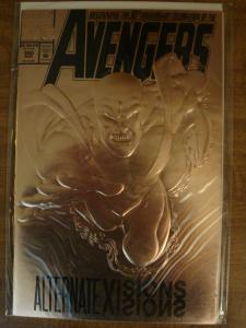 Marvel Comics The Avengers #360 NM Embossed foil cover; 30th Anniversary NM