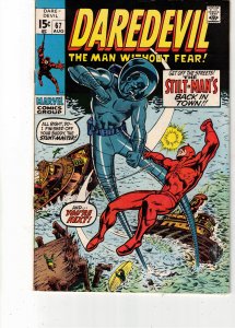 Daredevil #67 (1970) The Stiltman! High-grade! VF/NM Oregon CERTIFICATE! Wow!