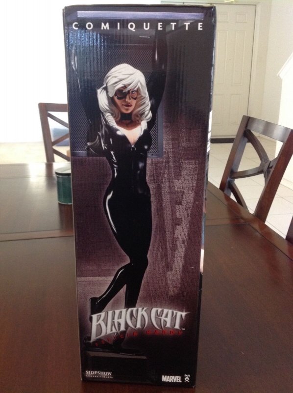 Sideshow Black Cat Comiquette statue MIB #0115/1500 Adam Hughes Spider-Man low #