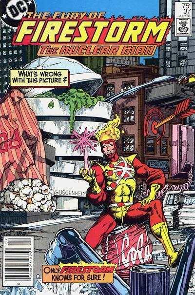 Fury of Firestorm (1982 series) #37, NM- (Stock photo)