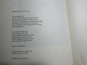 1993 CHURCH & STATE Volume 1 by Dave Sim FN 6.0 SC 5th Aardvark Vanahim