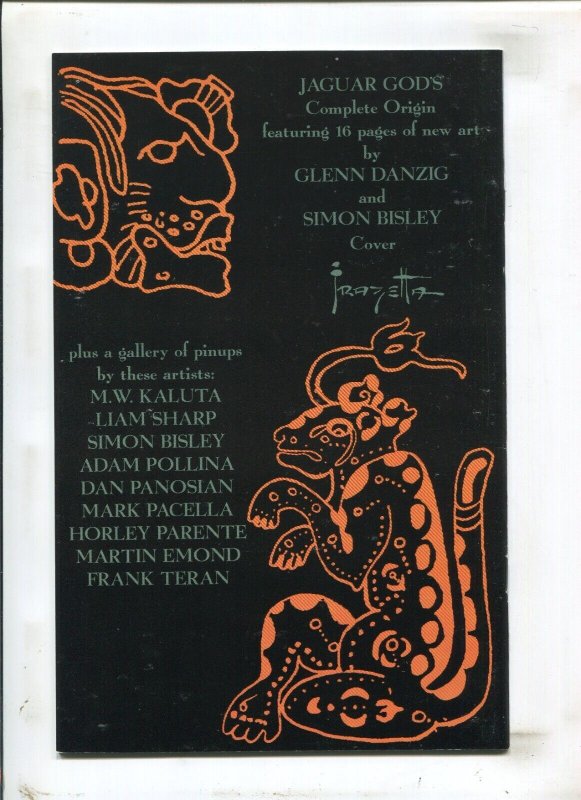 Jaguar God #0 - Frazetta Cover / Simon Bisley Artwork (9.2) 1996