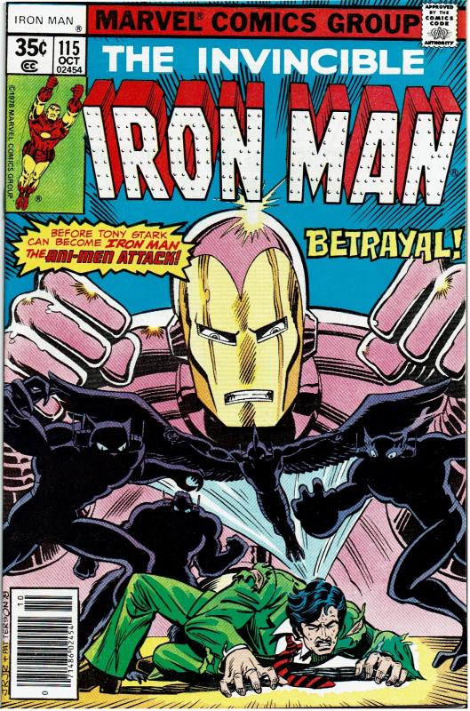 Iron Man #115, 8.0 - 1st John Romita Jr pencils on Iron Man