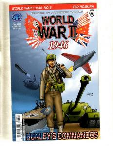 Lot Of 6 World War 2 1946 Antarctic Press Comic Books #1 2 3 4 5 6 Luftwaffe FM8