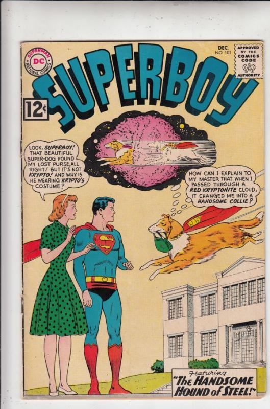 Superboy #101 (Dec-62) VG/FN+ Affordable-Grade Superboy