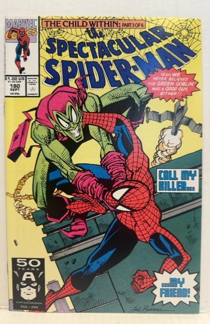 The Spectacular Spider-Man #180 (1991)