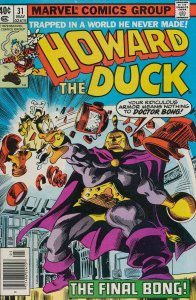 Howard the Duck (Vol. 1) #31 VG ; Marvel | low grade comic Bill Mantlo