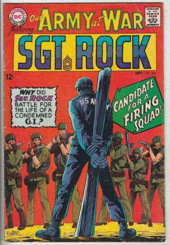 Our Army at War #184 (Sep-67) FN/VF+ Mid-High-Grade Easy Company, Sgt Rock