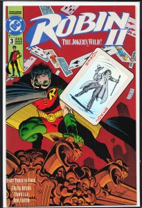 Robin II: The Joker's Wild! #3 Rooftop Cover (1991)