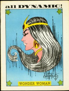 ALL DYNAMIC #4-1970-WONDER WOMAN-COMICS FANZINE FN