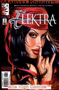 ELEKTRA  (2001 Series)  (MARVEL) #6 Near Mint Comics Book