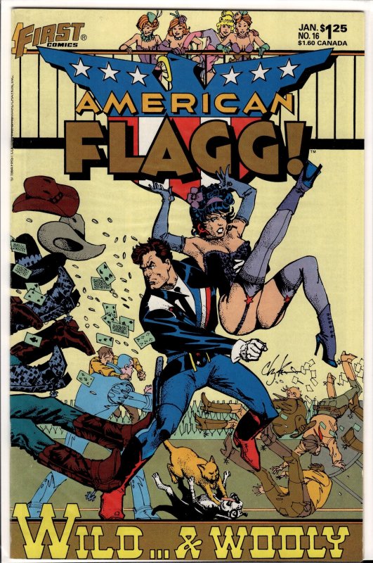 American Flagg! #16 (1985) American Flagg