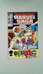 The Marvel Saga The Official History of the Marvel Universe #17 (1987) FN