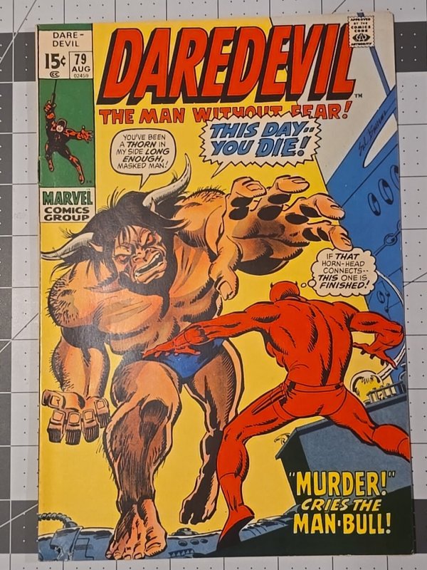 Daredevil Lot —Issue #75 #78 #79 #82 #83 #85 ?-1st App Man-Bull—Marvel