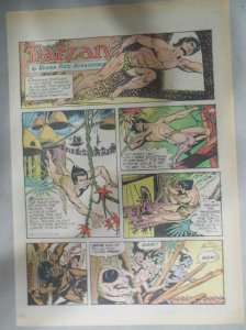 Tarzan Sunday Page #2179 by Russ Manning from 12/10/1972 Tabloid Page Size!
