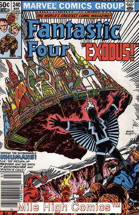 FANTASTIC FOUR  (1961 Series)  (MARVEL) #240 NEWSSTAND Fine Comics Book