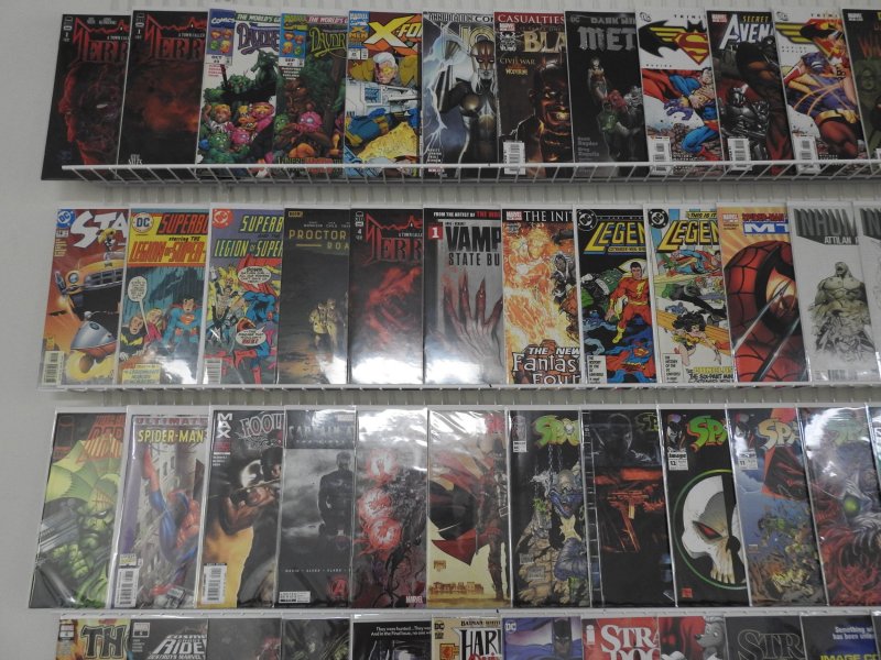 Huge Lot 140+ Comics W/ X-Men, Daredevil, Spawn, Thor+ Avg VF Condition!